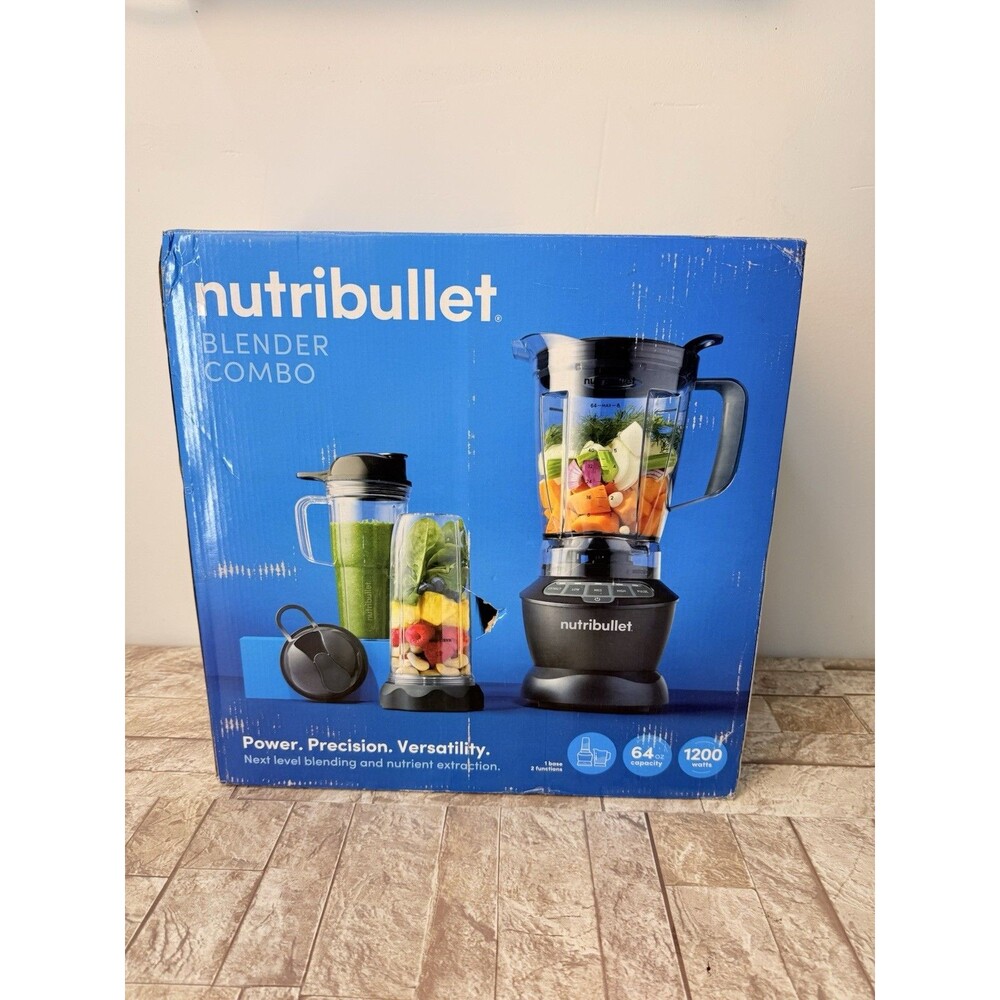 Nutribullet Full-Size Blender Combo, Single-Serve & Large Capacity, 1200W - Picture 10 of 16
